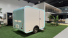 ORANGE RV Food Trailer Food Truck Food Van Mobile Restaurant Coffee Chips Ice Cream Pizza Bar Car Street Mobile Flavor